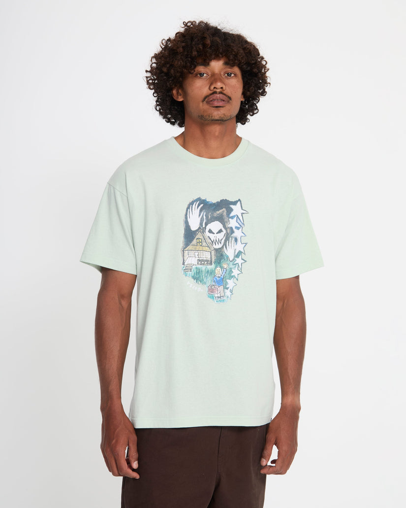 Issam Auptel T-Shirt - Pale Aqua