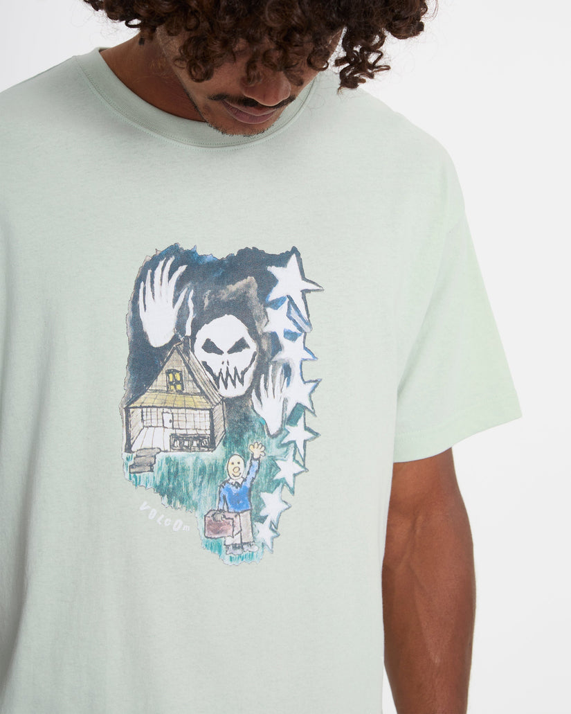 Issam Auptel T-Shirt - Pale Aqua