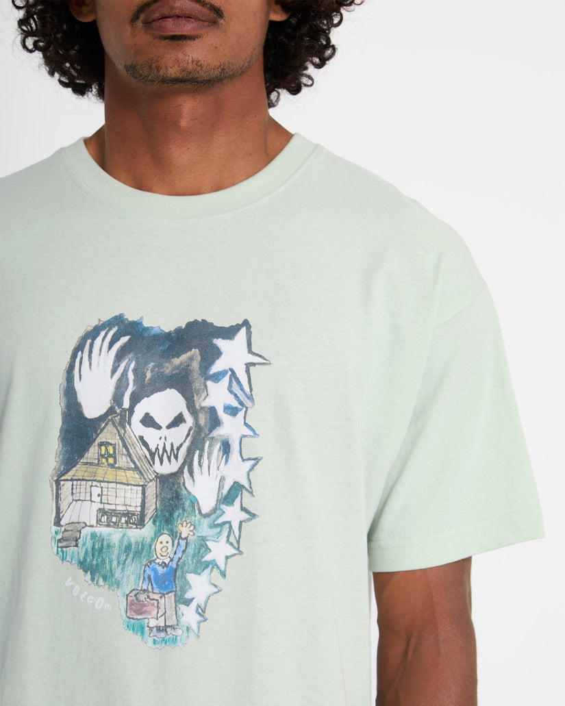 Issam Auptel T-Shirt - Pale Aqua