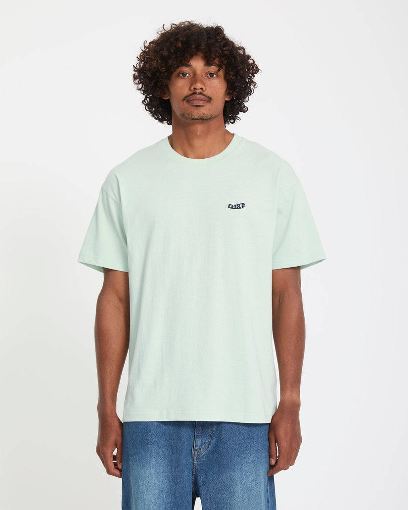 Pistol Stone T-Shirt - Pale Aqua