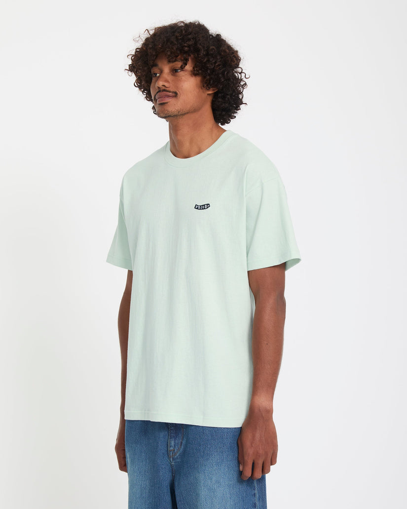 Pistol Stone T-Shirt - Pale Aqua
