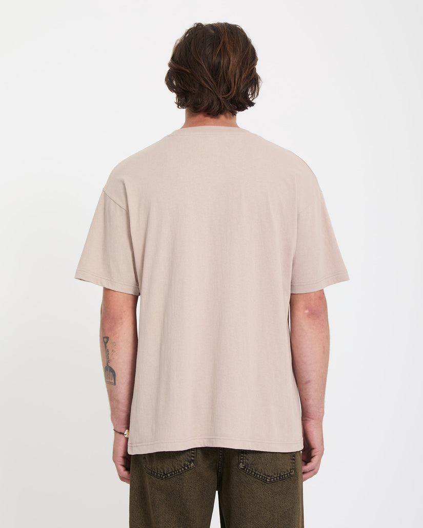 Volcom Stone T-Shirt - Bark Brown