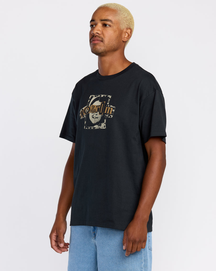 Sneer T-Shirt - Antique Black