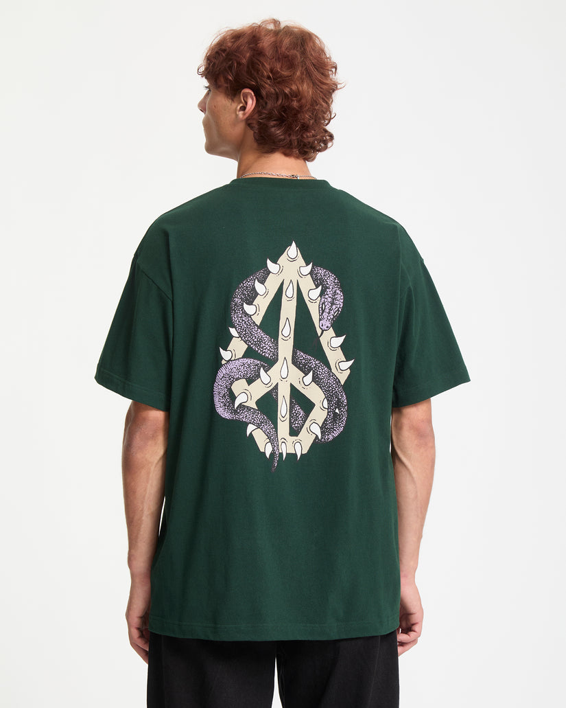 Snake Peace T-Shirt - Scarab