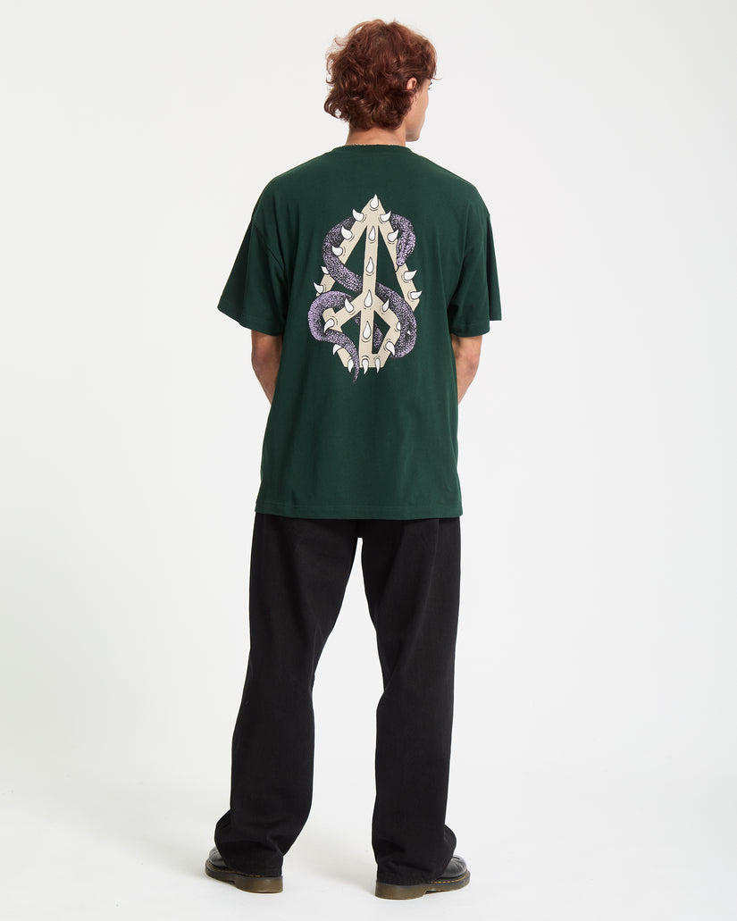 Snake Peace T-Shirt - Scarab