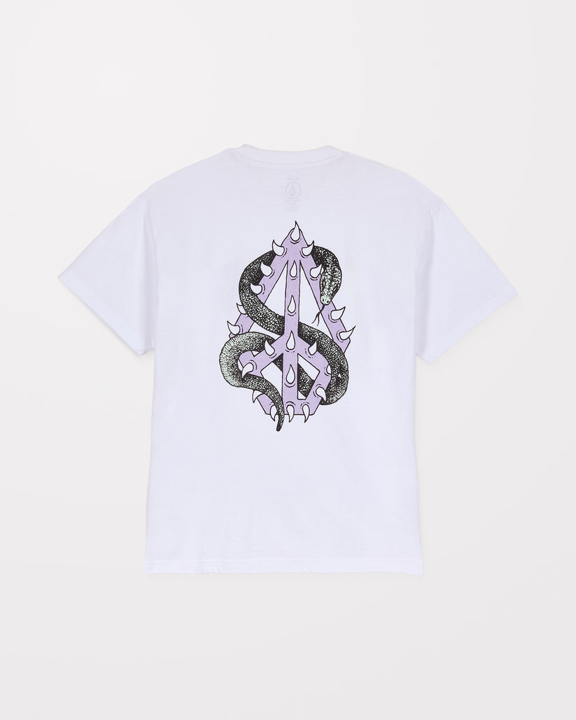 Snake Peace T-Shirt - White