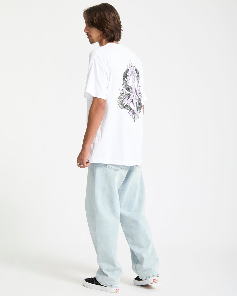 Snake Peace T-Shirt - White