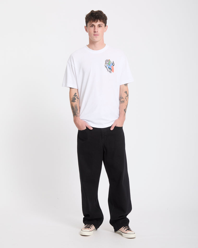 Sk8 Break T-Shirt - White