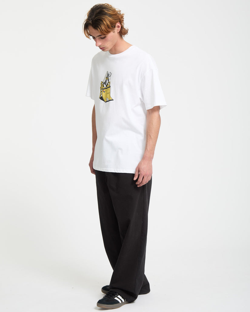 Daniel Shepard Walleye T-Shirt - White