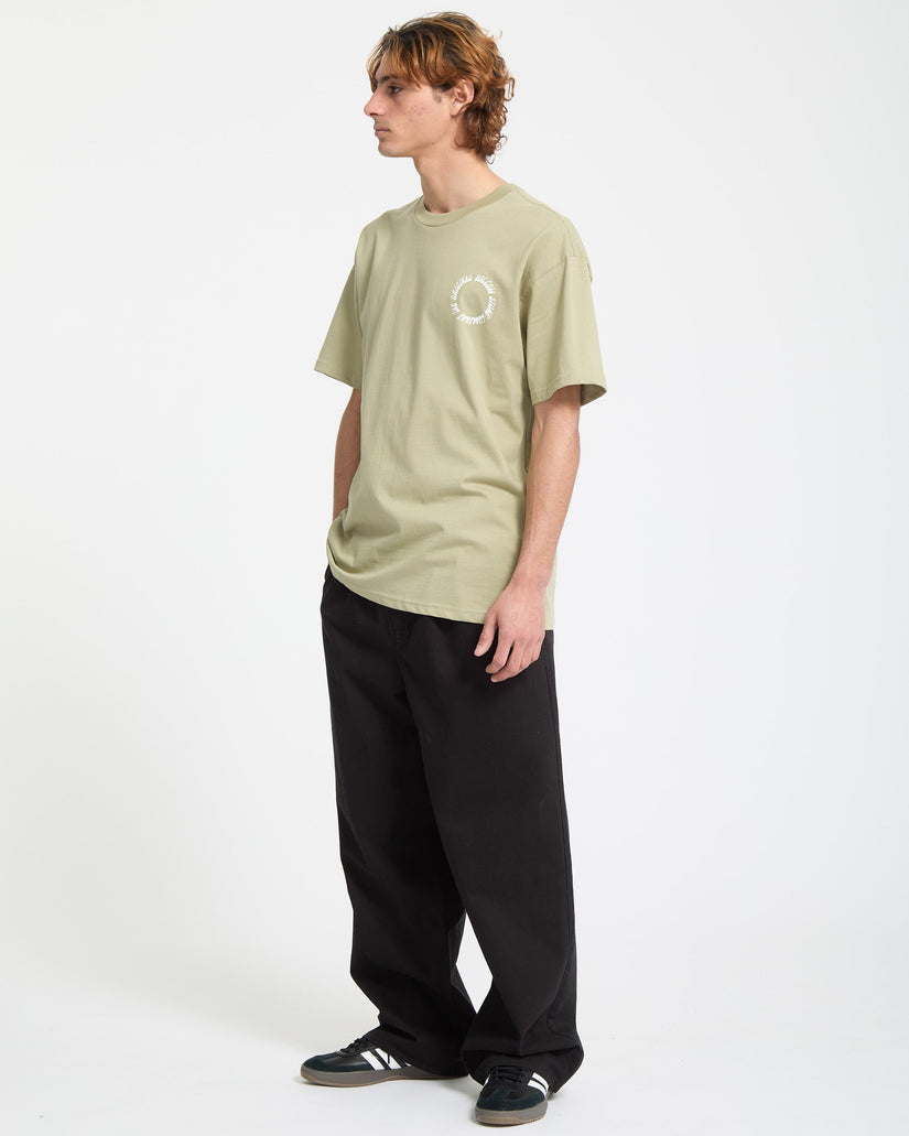 Round Out T-Shirt - Green Tea