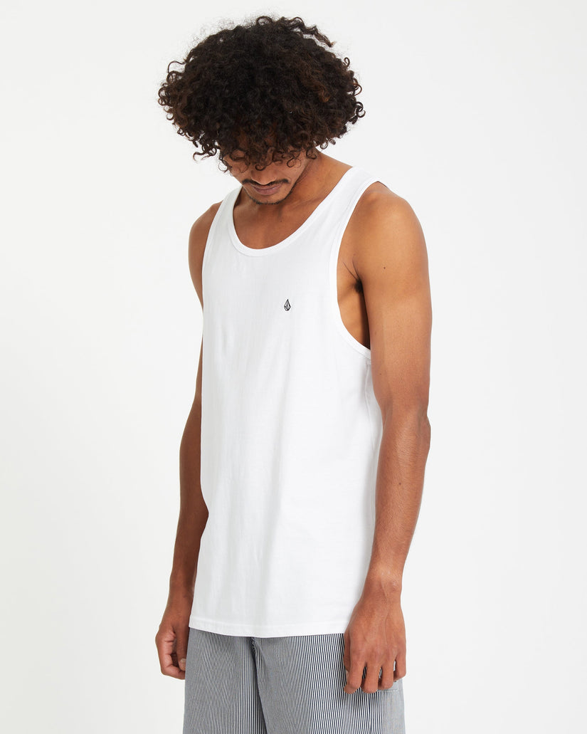 Stone Blanks Tanktop - White