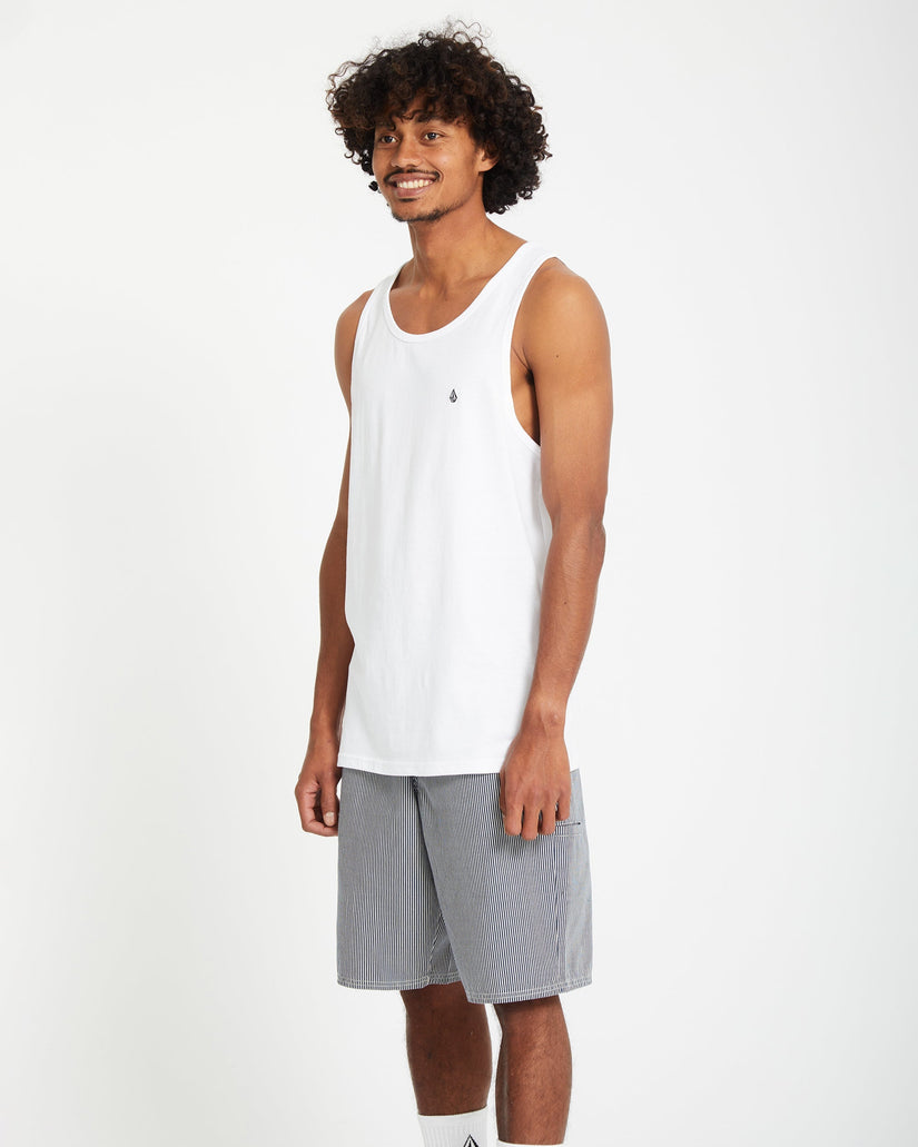 Stone Blanks Tanktop - White
