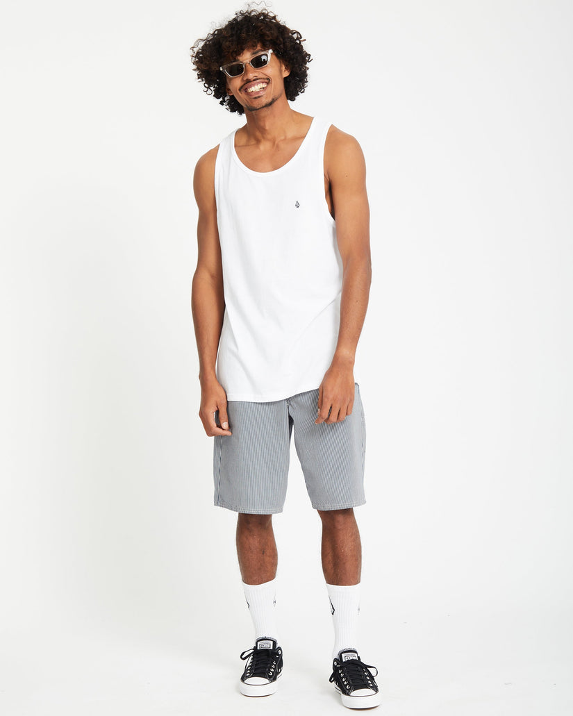 Stone Blanks Tanktop - White