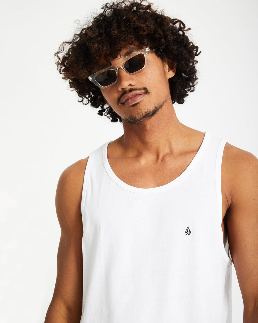 Stone Blanks Tanktop - White
