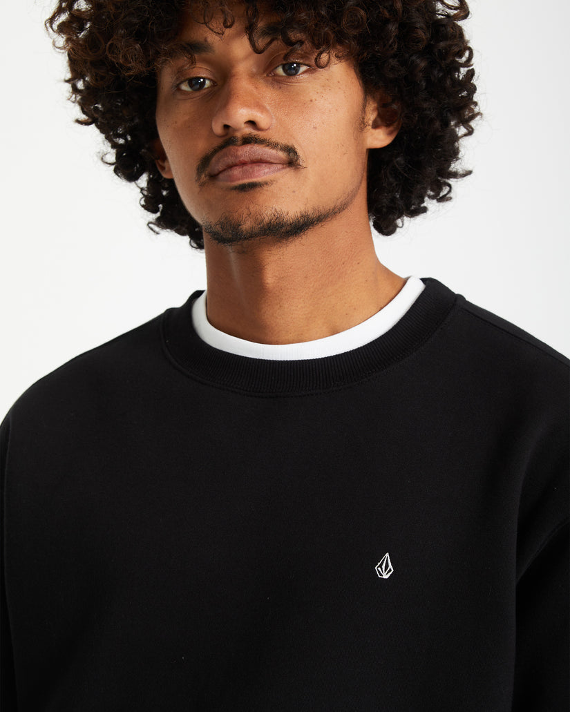 Single Stone Pullover - BLACK