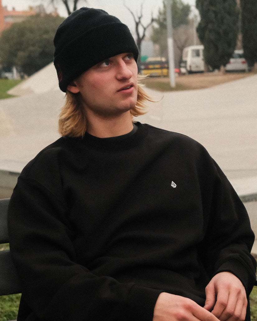 Single Stone Pullover - BLACK