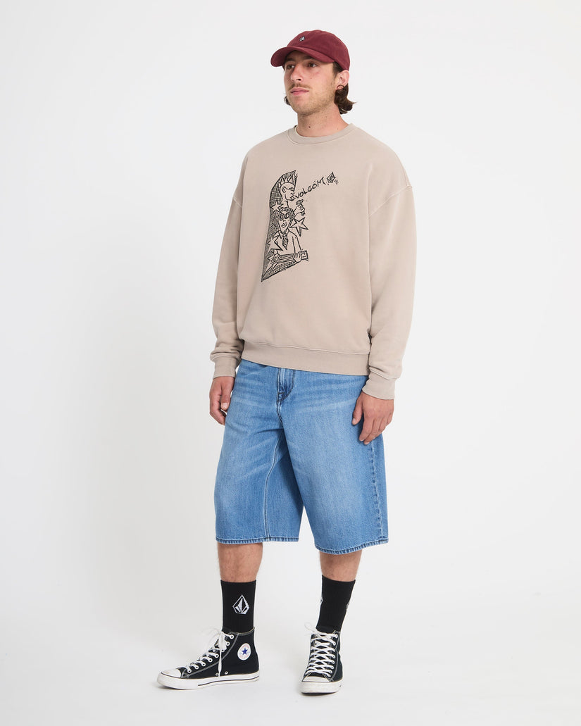 Issam Auptel Sweatshirt - Bark Brown