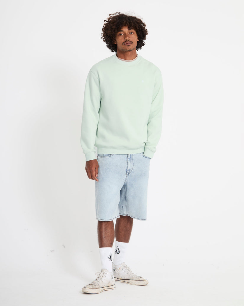 Single Stone Sweatshirt - Pale Aqua