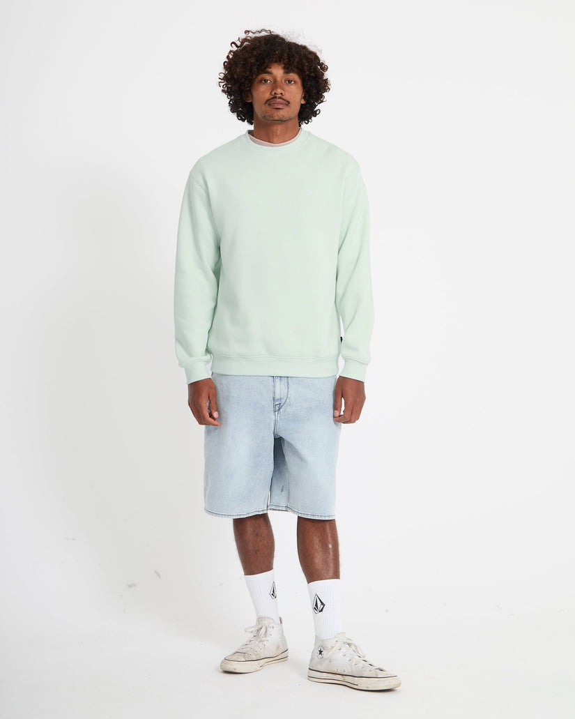 Single Stone Sweatshirt - Pale Aqua