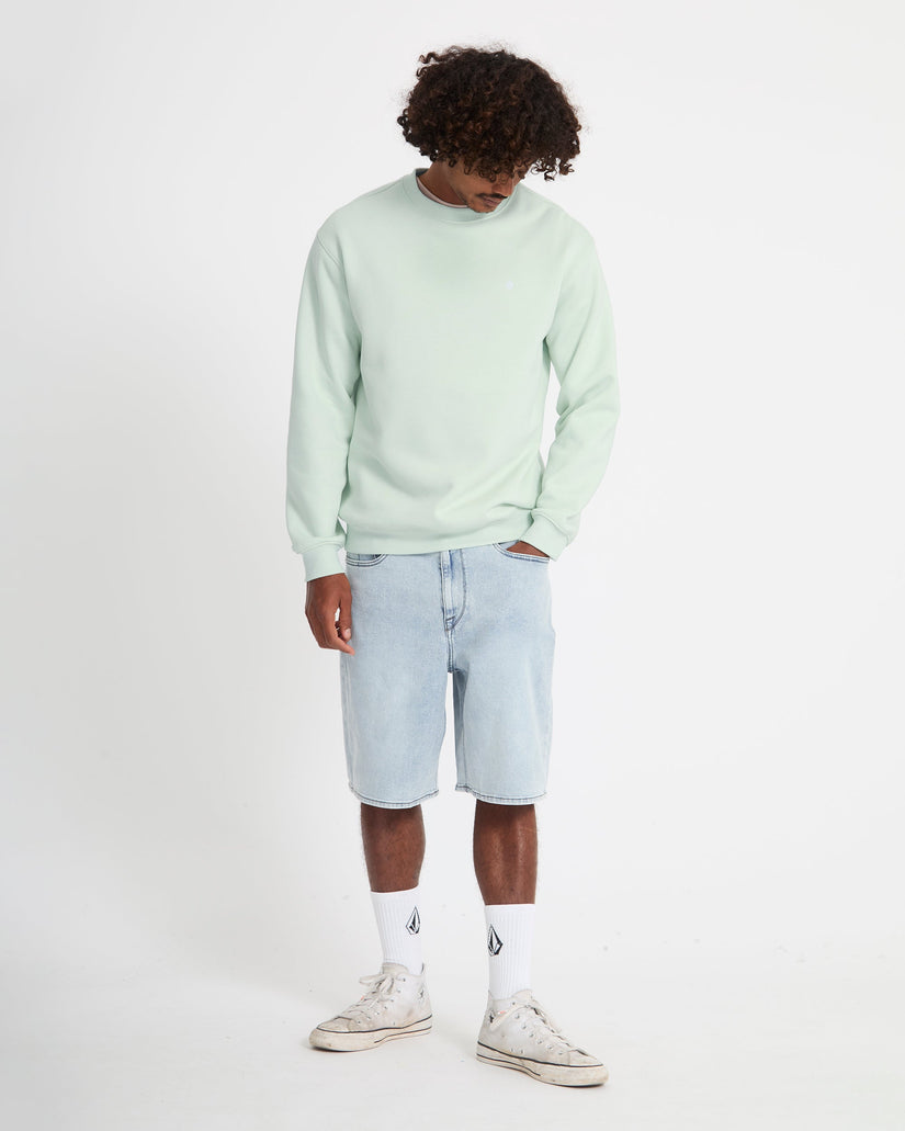 Single Stone Sweatshirt - Pale Aqua