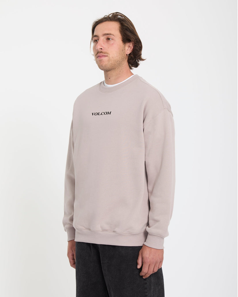 Volcom Stone Sweatshirt - Bark Brown