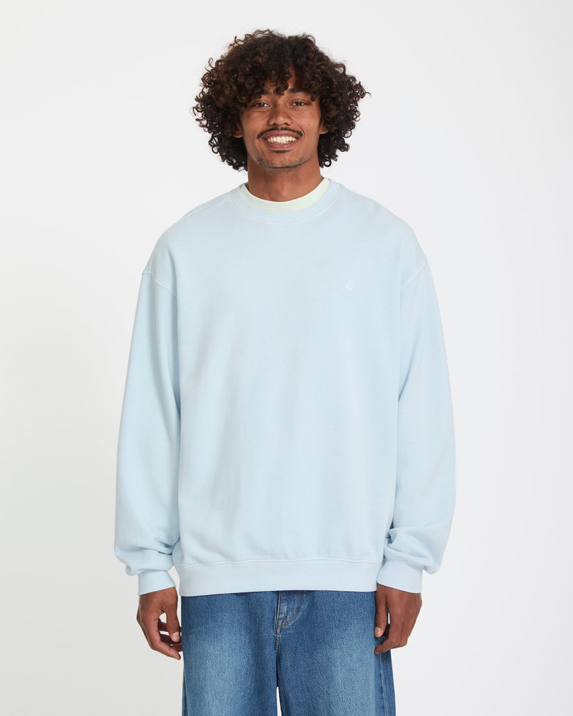 Single Stone Sweatshirt - Light Blue Acid