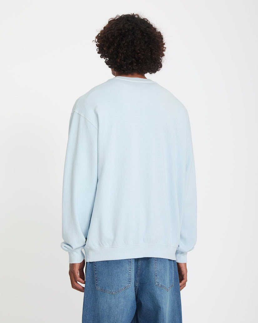 Single Stone Sweatshirt - Light Blue Acid