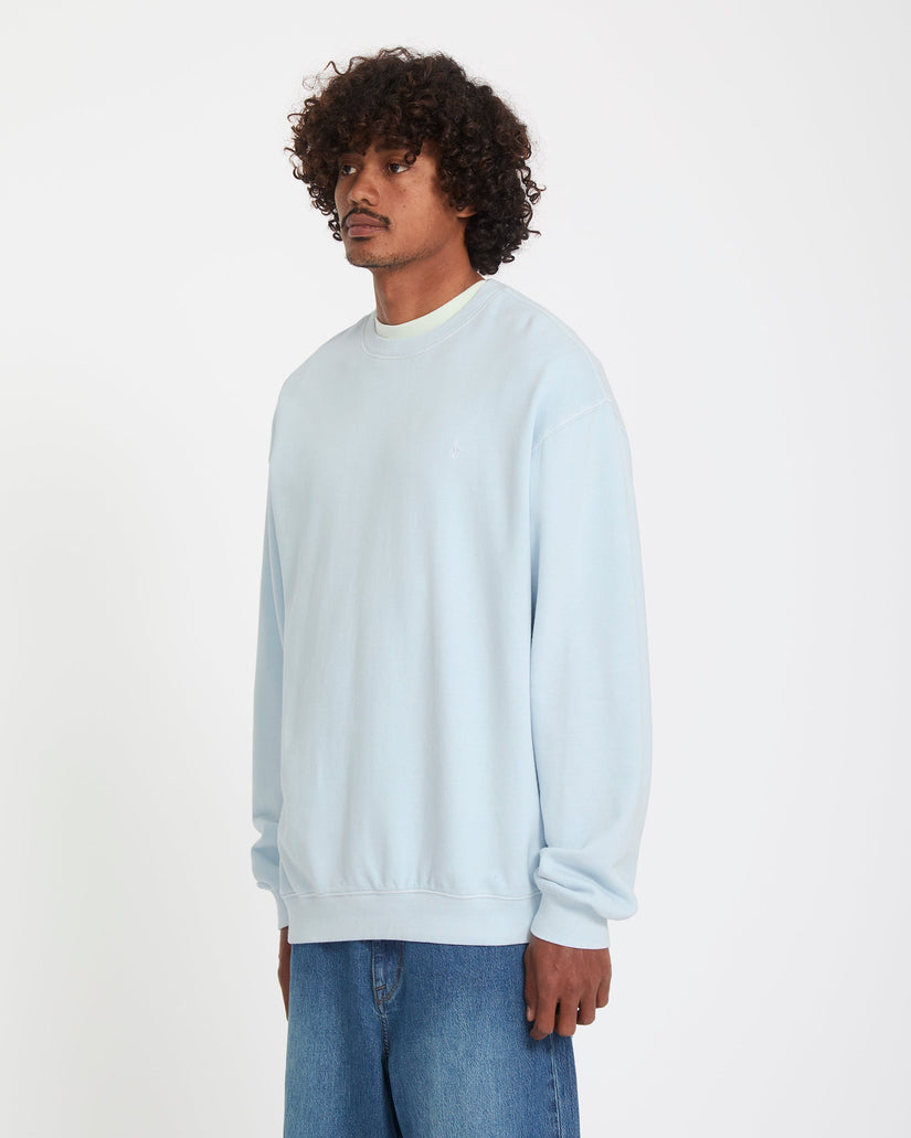 Single Stone Sweatshirt - Light Blue Acid