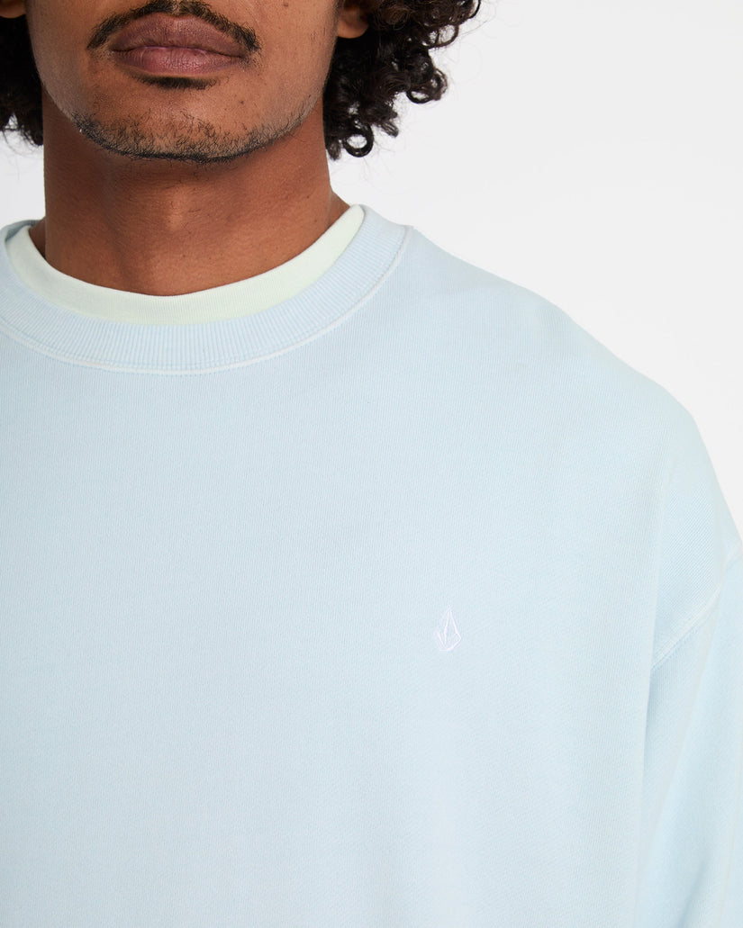Single Stone Sweatshirt - Light Blue Acid