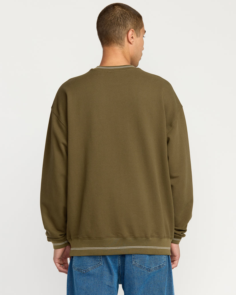 K Stone Sweatshirt - Sage Leaf
