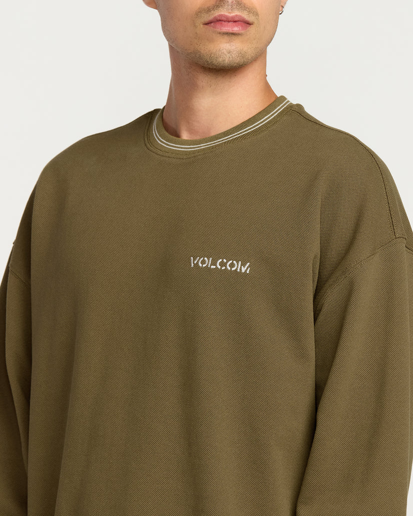 K Stone Sweatshirt - Sage Leaf