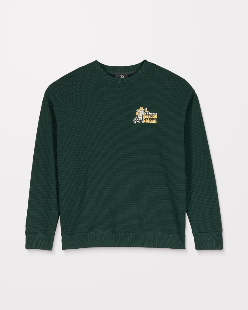 Racoon Sweatshirt - Scarab