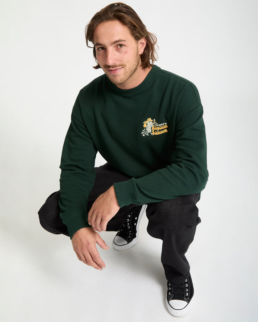 Racoon Sweatshirt - Scarab