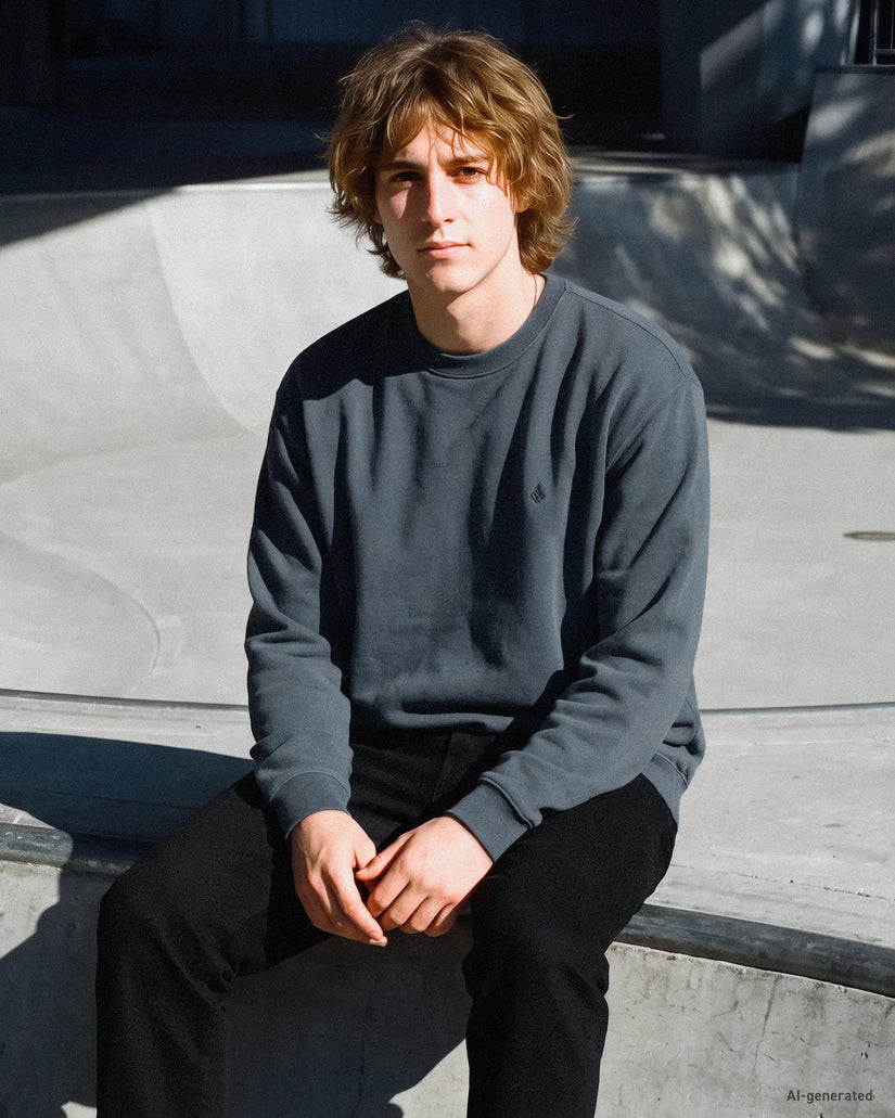 Single Stone Sweatshirt - Storm Blue