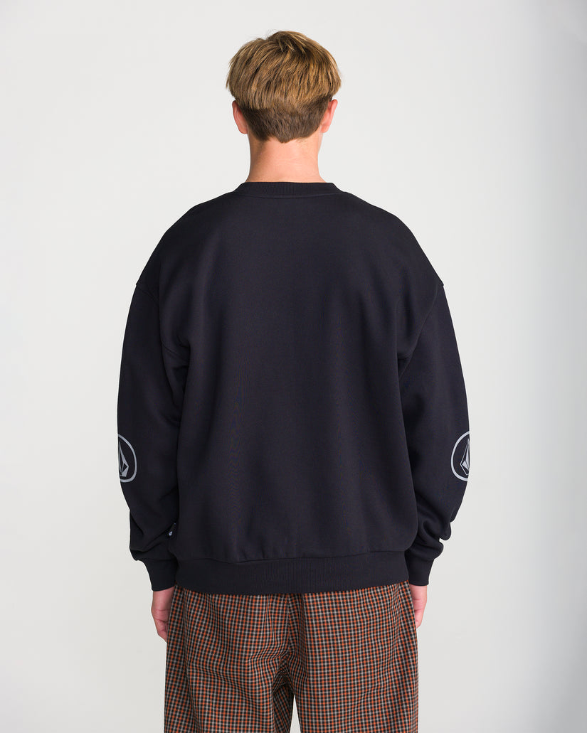 Remastered Stone Sweatshirt - Antique Black