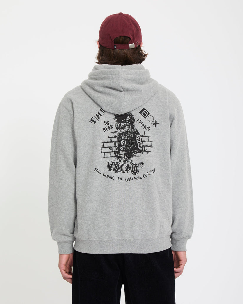 Catastrophy Zip Hoodie - Heather Grey