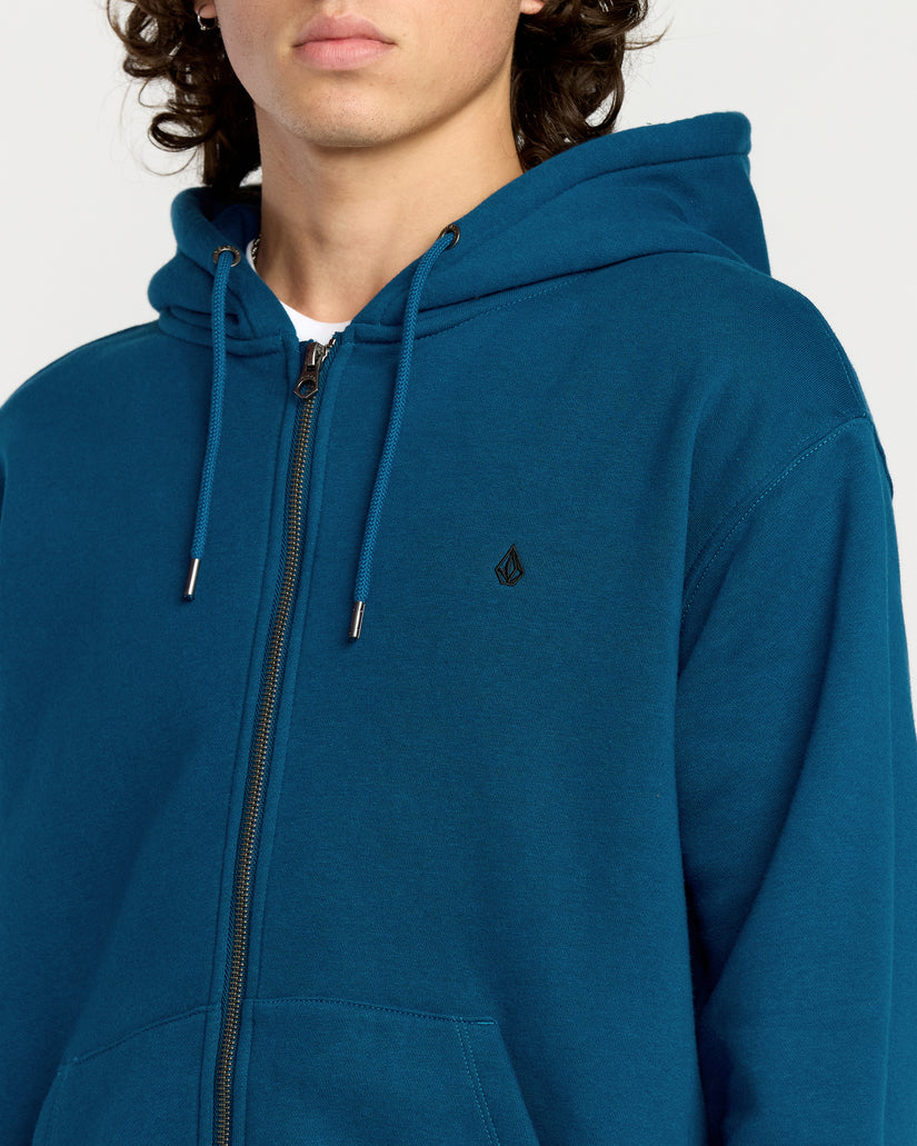 Single Stone Kapuzenjacke - Cosmic Blue