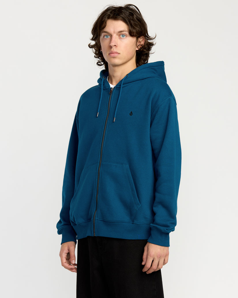 Single Stone Kapuzenjacke - Cosmic Blue
