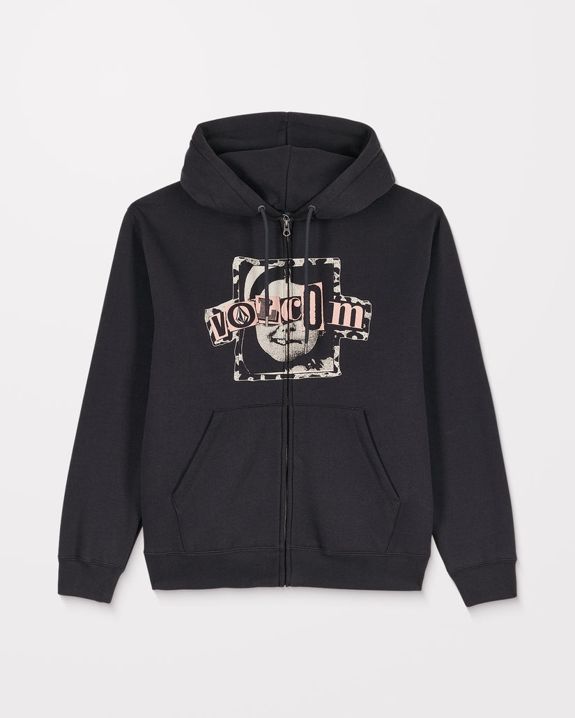 Stick Stoner Kapuzenjacke - Antique Black