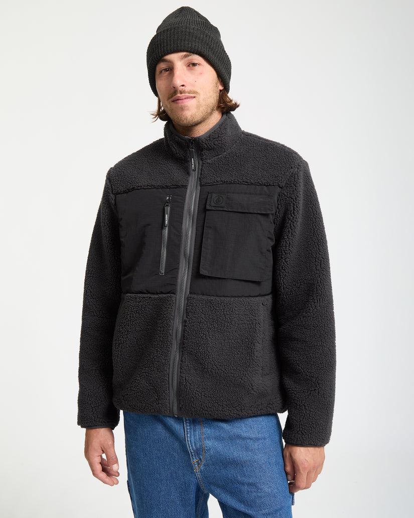 Storm Stone Kapuzenjacke - Asphalt Black