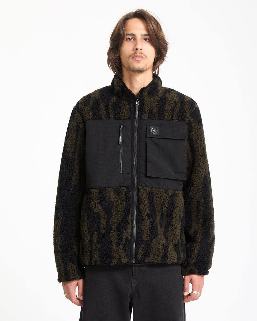 Storm Stone Kapuzenjacke - Sage Leaf