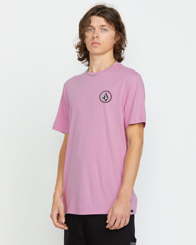 Iconic Stone T-shirt - STEEL PURPLE