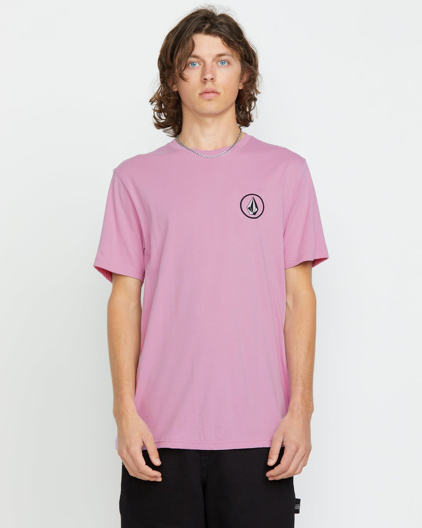 Iconic Stone T-shirt - STEEL PURPLE