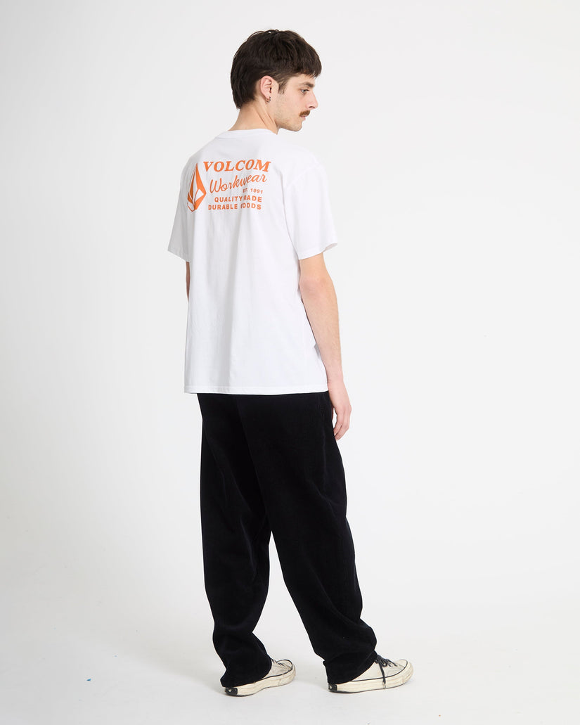 Workwear T-Shirt - White Combo