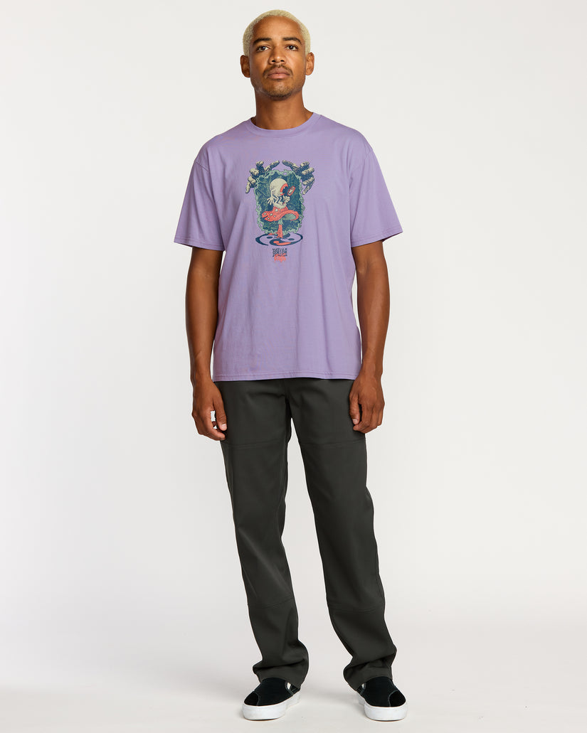 Stone Matter T-Shirt - Purple Ash