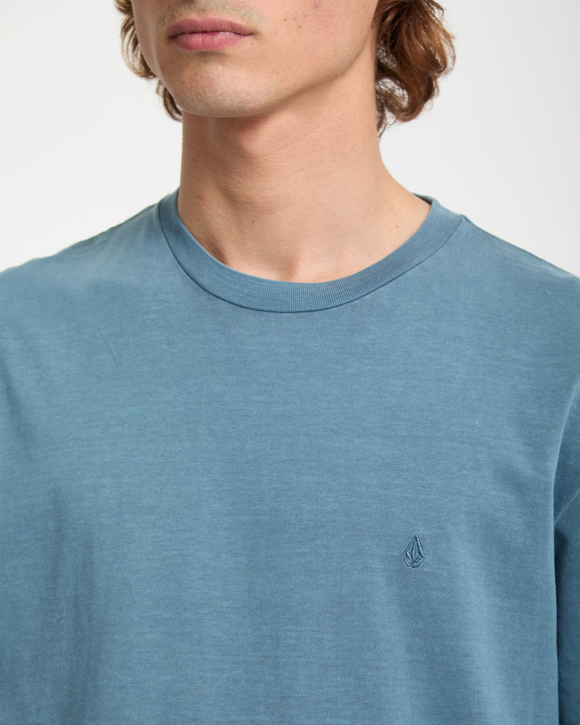 Solid Stone T-Shirt - Blue Wash