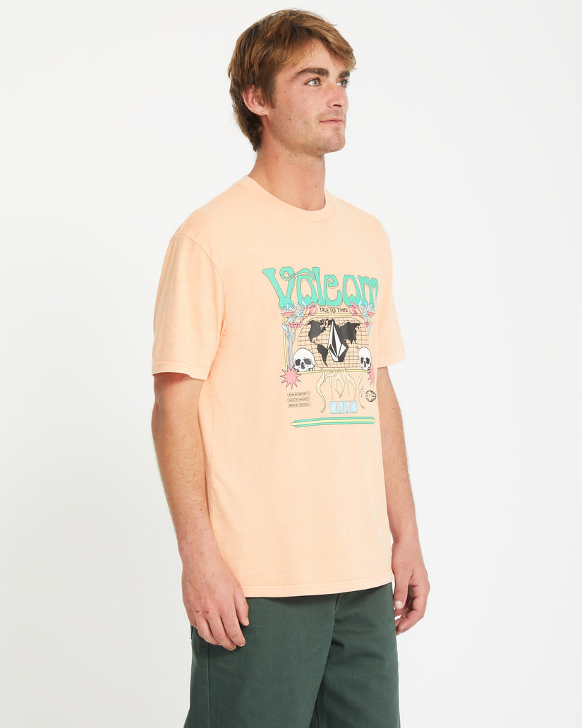Worldly T-shirt - PALE PEACH