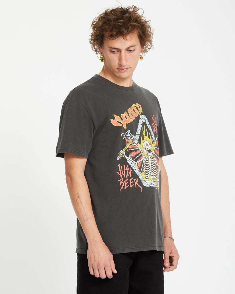 Just Beer T-shirt - BLACK