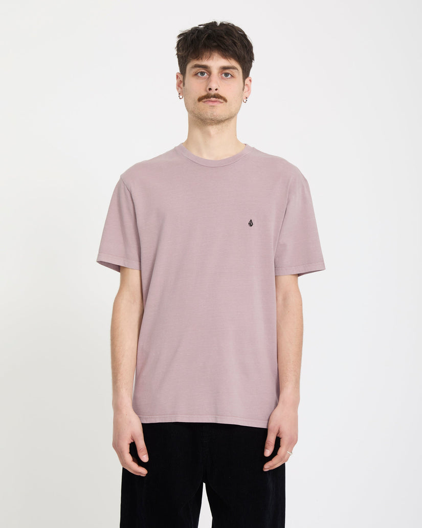 Solid Stone T-Shirt - Bark Brown