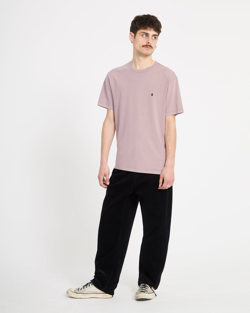 Solid Stone T-Shirt - Bark Brown